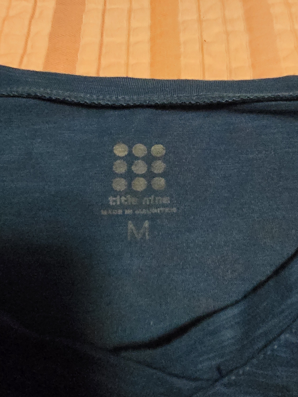 Title Nine Women's Short Sleeve Athletic Shirt in Blue - Picture 3 of 4